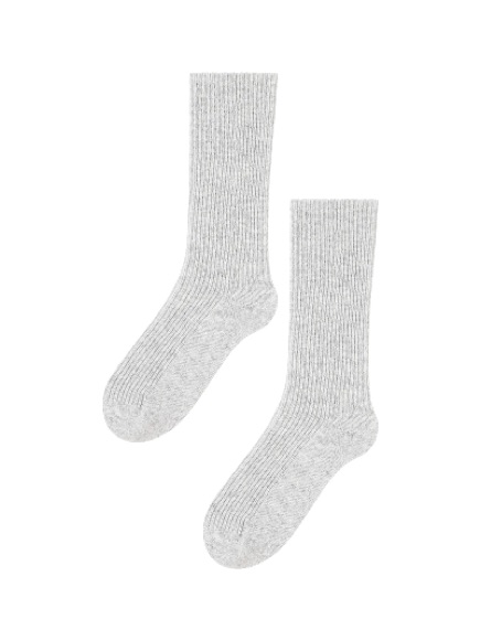 Loop Cashmere Sock In Foggy Grey